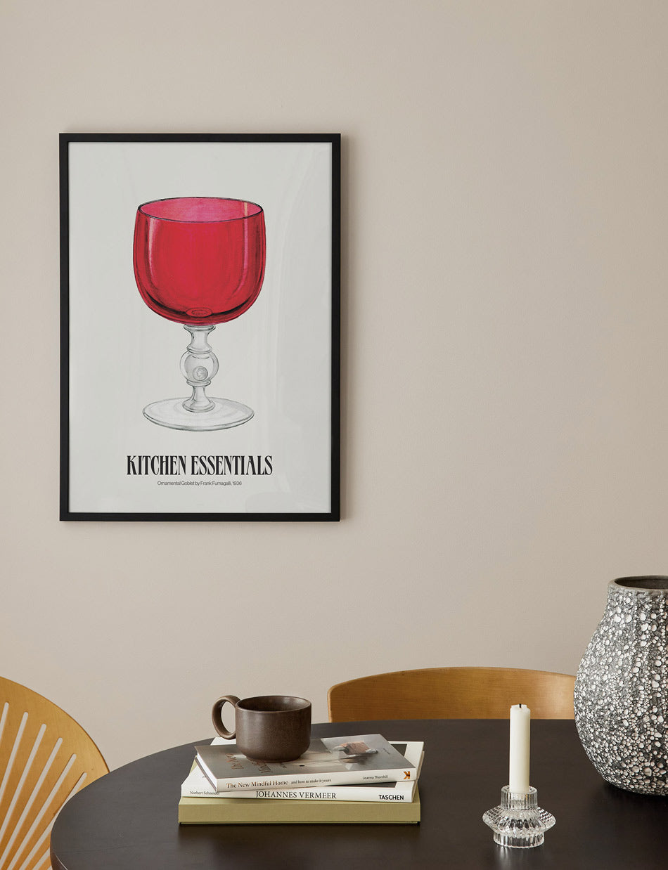 Ornamental Goblet Poster