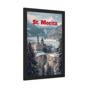 St. Moritz poster