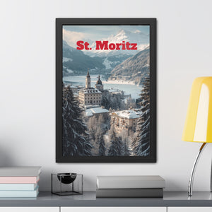 St. Moritz poster