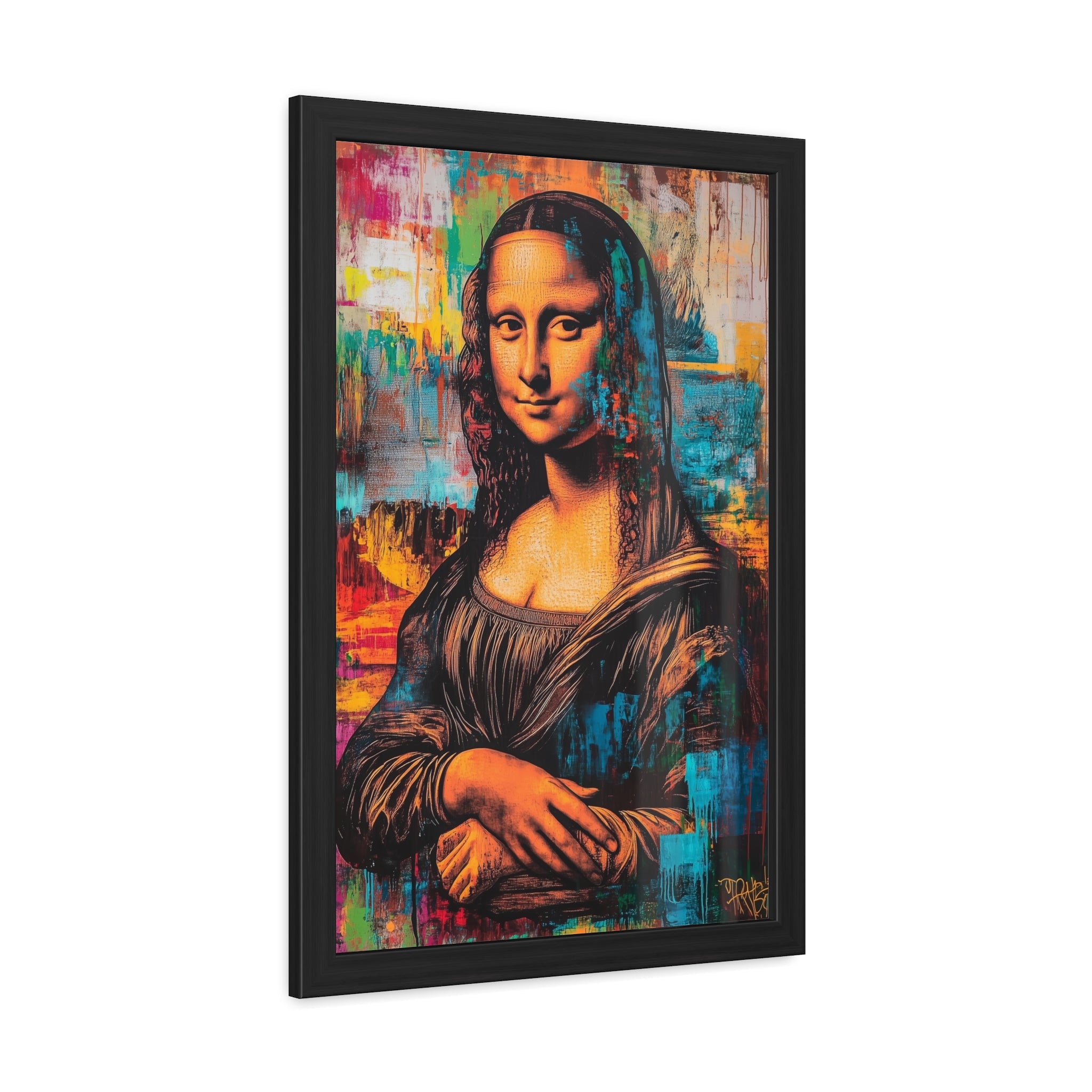 Modern Mona Lisa poster