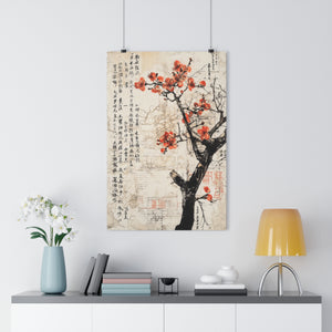 Elegant cherry blossom