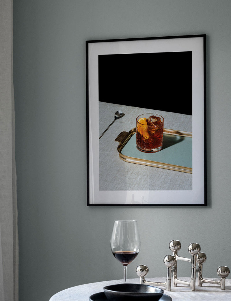 Negroni Cocktail Poster