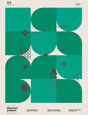 5 Geometric Shapes poster